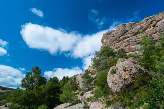The Estrets of Arnes, The Ports Natural Park, Terres de l'Ebre, Tarragona, Catalunya, Spain