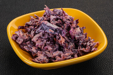 Cole slaw salad with cabbage