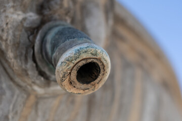 Old oxide and iron fountain