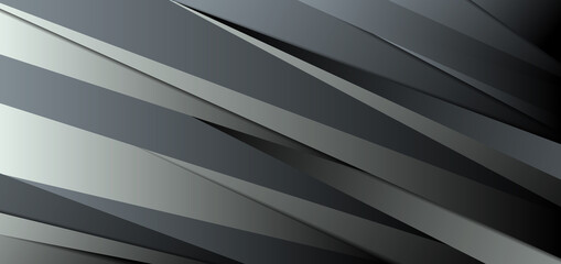 Abstract grey triangle layer modern style background.