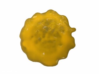 Spray paint sprayed on white background and overlays