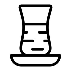 
Vector of fresh juice, solid icon 
