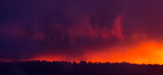 Cati Mountain Range from Caro Mountain Range, The Ports Natural Park, Terres de l'Ebre, Tarragona, Catalunya, Spain
