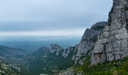 Fototapeta na wymiar La Fortalesa Mountain Range, The Ports Natural Park, Terres de l'Ebre, Tarragona, Catalunya, Spain