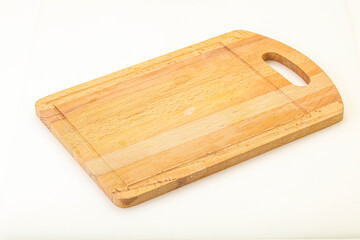 Wooden board for cutting in the kinchen