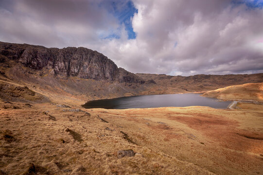 Stickle Tarn And Pavey Ark Cumbria