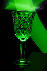 light painting vine-glass photography