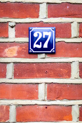 House number 27