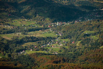 Fototapeta premium landscape in the mountains