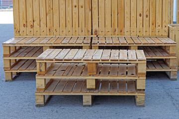 Pallets furniture