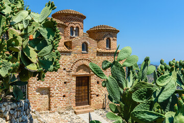 Chiesa bizantina La Cattolica di Silo, Stilo, Reggio Calabria, Italia