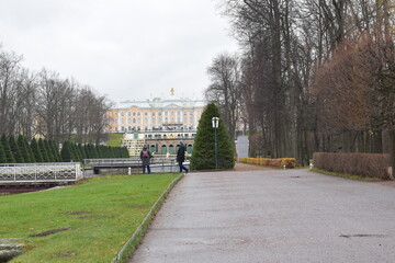 the palace in the park