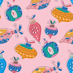 Christmas balll pattern 1