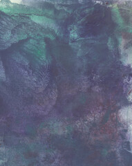 Abstract watercolor background. Purple green burgundy abstract modern aquarelle texture grunge print. 