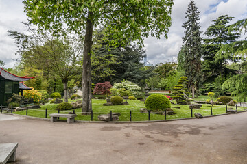 Jardin d'Acclimatation (1860) - park in Bois de Boulogne. Paris, France.