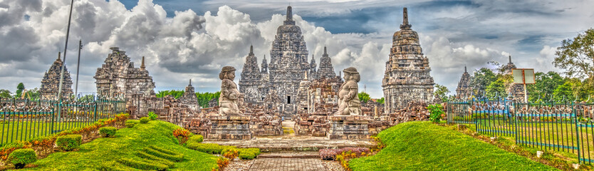 Fototapeta na wymiar Prambanan Temple, Indonesia - HDR Image