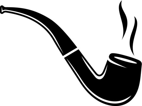 recommend clip art: Vector illustration of the pipe