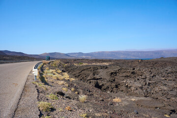 Lava fields of Djibouti, East Africa