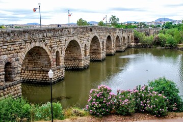 Puente romano de Mérida, Mérida, Cáceres, Extremadura (España)