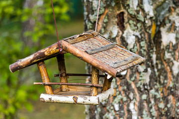 bird house on a tree