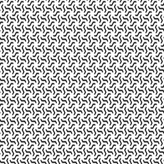 Curves. Zigzag figures. Mosaics. Broken lines background. Linear motif. Grate wallpaper. Grid backdrop. Digital paper, page fills, web design, textile print ornament. Seamless modern abstract pattern.