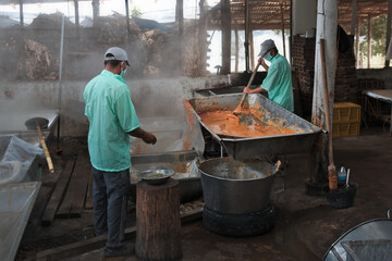 Proceso de producción de panela