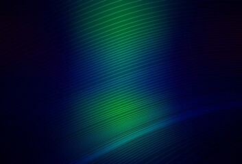 Dark Blue, Green vector blurred pattern.