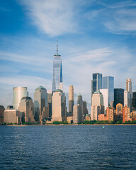 View of the Manhattan skyline from Liberty State Park, New Jersey
