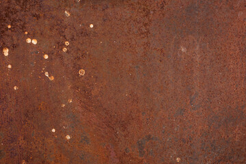 Grunge rusted metal texture, rust and oxidized metal background. Old metal iron panel