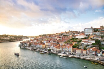 Fototapeta na wymiar Panorama - Porto - Portugal