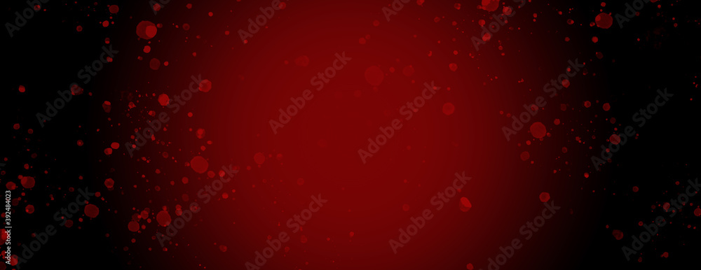 Poster elegant abstract background with radial red black gradient and splash