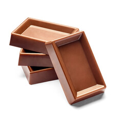 chocolate sweet food dessert stack brown cocoa dark piece delicious ingredient calorie nutrition