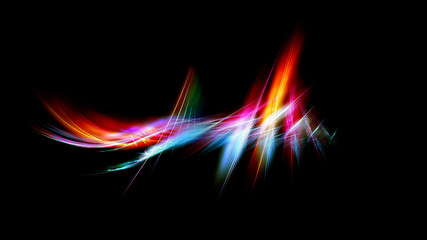 Glowing Light Effect Stock Image