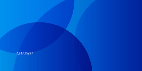 Blue abstract background with dark blue circles