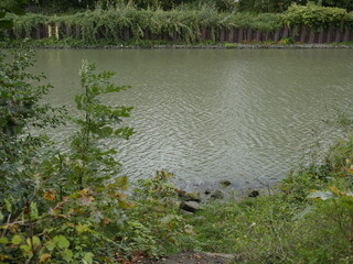 Wasser Kanal in Hamm