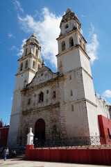 campeche, san francisco de campeche, mexico, buildings, historical, city centre, colonial, colors, travelling, yucatan