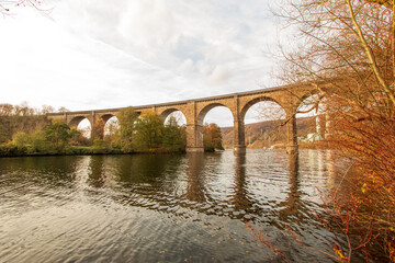 Ruhr-Viadukt &uuml;ber die Ruhr bei Herdecke