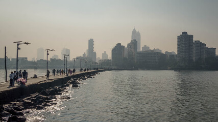 Bustling Mumbai is India's largest city and financial center