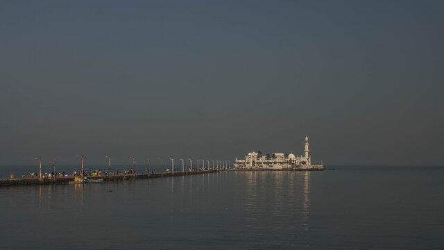Haji Ali Mosque Mosque and Darga is a place of worship for Sunni Indians.