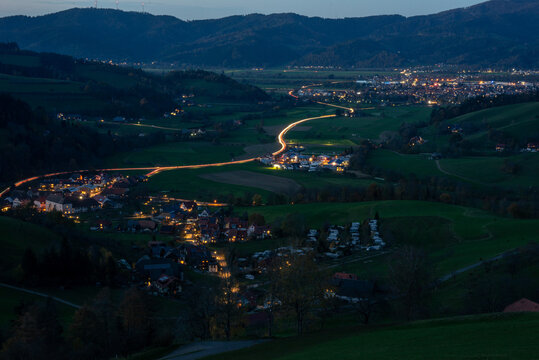 Dreisamtal in der blauen Stunde