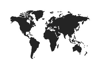 World map vector. Planet earth.