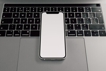 iPhone 12 Mini UI Mockup - Keyboard Centre
