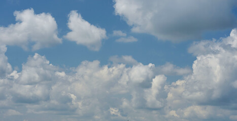 blue sky with clouds