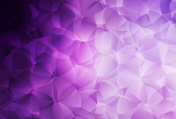 Fototapeta premium Light Purple, Pink vector backdrop with memphis shapes.