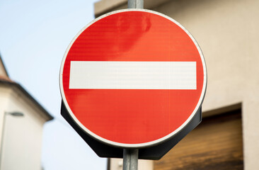 road sign 