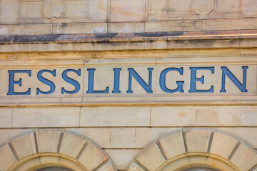 Obraz premium Esslingen - Schrift