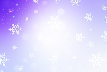 Light Purple vector layout in New Year style.