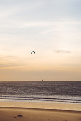 Kite surfing