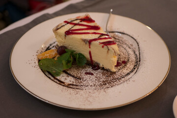 cream with chocolate