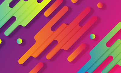 Colorful liquid abstract form background.